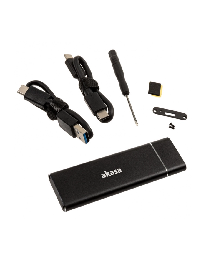 Akasa aluminiowa obudowa dysku M.2 SATA SSD, USB 3.1 Gen2 główny
