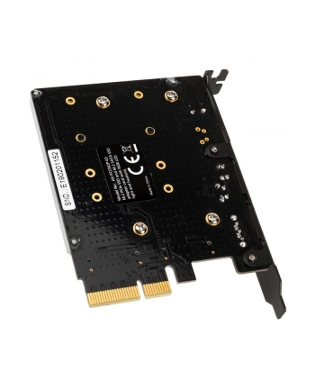 Akasa Adapter M.2 SSD - PCIe z chłodzeniem i oświetleniem RGB LED