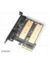 Akasa Adapter M.2 SSD - PCIe z chłodzeniem i oświetleniem RGB LED - nr 8