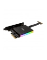 Akasa Adapter Dual M.2 SSD - PCIe z chłodzeniem i oświetleniem RGB LED - nr 14