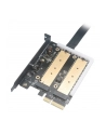 Akasa Adapter Dual M.2 SSD - PCIe z chłodzeniem i oświetleniem RGB LED - nr 24