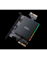 Akasa Adapter Dual M.2 SSD - PCIe z chłodzeniem i oświetleniem RGB LED - nr 25