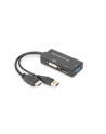 Adapter HDMI / USB 4K 30Hz UHD HDMI A / USB na DisplayPort+DVI+VGA czarny 0,2m - nr 13