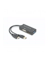 Adapter HDMI / USB 4K 30Hz UHD HDMI A / USB na DisplayPort+DVI+VGA czarny 0,2m - nr 15