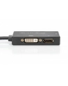 Adapter HDMI / USB 4K 30Hz UHD HDMI A / USB na DisplayPort+DVI+VGA czarny 0,2m - nr 25