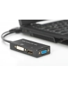 Adapter HDMI / USB 4K 30Hz UHD HDMI A / USB na DisplayPort+DVI+VGA czarny 0,2m - nr 2