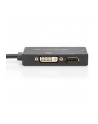 Adapter HDMI / USB 4K 30Hz UHD HDMI A / USB na DisplayPort+DVI+VGA czarny 0,2m - nr 30