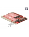 Delock 2.5'' Konwerter 22-pinowym złączem SATA > M.2 / mSATA z ramką, 7 mm - nr 14