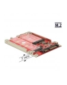 Delock 2.5'' Konwerter 22-pinowym złączem SATA > M.2 / mSATA z ramką, 7 mm - nr 18