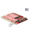 Delock 2.5'' Konwerter 22-pinowym złączem SATA > M.2 / mSATA z ramką, 7 mm - nr 2