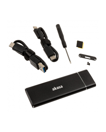 Akasa aluminiowa obudowa dysku M.2 SATA SSD, USB 3.1 Gen2 nr 1