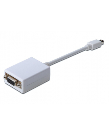 Kabel Mini Displayport 1080p 60Hz FHD Typ mDP/VGA M/Ż biały 0,15m nr 1