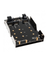 Silverstone SST-SDP12 3.5'' to 2x M.2 SATA and 1x M.2 NVMe SSD Mounting Adapter - nr 7
