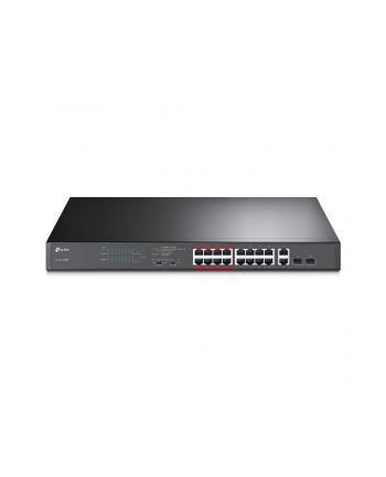 TP-Link TL-SL1218MP Gbit PoE Switch 16x 10/100+2 Combo SFP, 192W