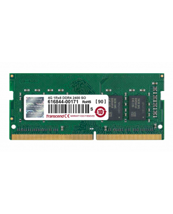 Transcend 4GB DDR4 2400Mhz SO-DIMM 1Rx8 512Mx8 CL17 1.2V nr 1