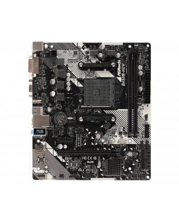 ASRock B450M-HDV R4.0, AM4, DDR4 3200+, 4 SATA3, HDMI, DVI-D, D-Sub