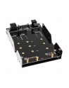 Silverstone SST-SDP12 3.5'' to 2x M.2 SATA and 1x M.2 NVMe SSD Mounting Adapter - nr 16