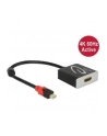 Delock Adapter mini Displayport 1.2 męski > HDMI żeński 4K 60 Hz aktywne - nr 14