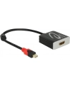 Delock Adapter mini Displayport 1.2 męski > HDMI żeński 4K 60 Hz aktywne - nr 18