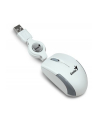 GENIUS Mysz do notebooka MicroTraveler 1200dpi USB White - nr 7