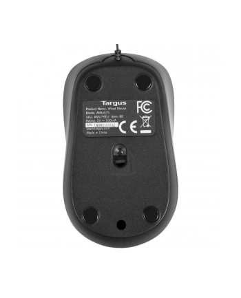 TARGUS Kompaktowa mysz optyczna ze zwijanym przewodem USB
