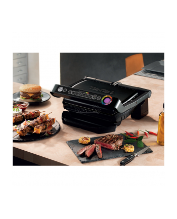 Grill elektryczny Tefal GC 7128 (składany; 2000W; kolor czarny)