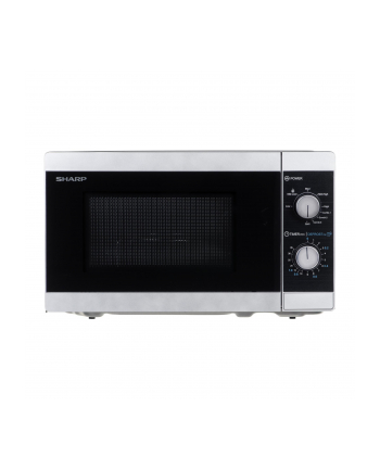 Kuchenka mikrofalowa SHARP YC-MG01E-S (800W; 20l; kolor srebrny)