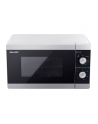 Kuchenka mikrofalowa SHARP YC-MG01E-S (800W; 20l; kolor srebrny) - nr 27