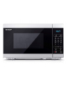 Kuchenka mikrofalowa SHARP YC-MG02E-S (800W; 20l; kolor srebrny) - nr 4