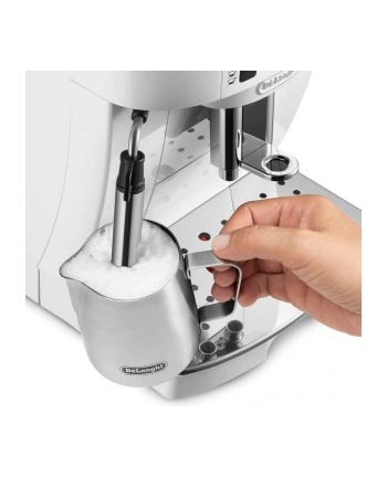 Ekspres ciśnieniowy automatyczny DeLonghi Magnifica S ECAM 21.117 W ( 1450W ; biały ) nr 2