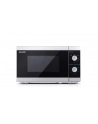 Kuchenka mikrofalowa SHARP YC-MG01E-S (800W; 20l; kolor srebrny) - nr 10