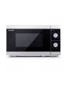 Kuchenka mikrofalowa SHARP YC-MG01E-S (800W; 20l; kolor srebrny) - nr 17