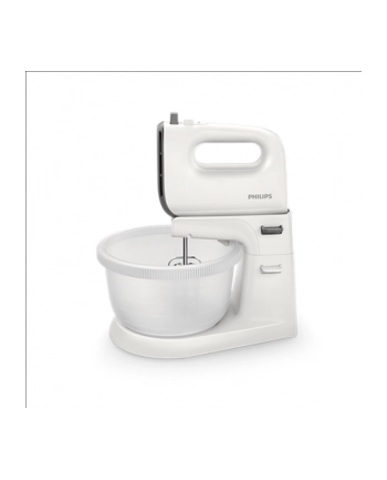 Mikser ręczny z misą Philips HR3745/00 (450W; kolor biały) nr 1