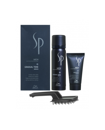 no name Wella SP Men Gradual Tone Brown Farba M 90ml zestaw