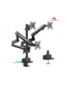 Uchwyt biurkowy do 3 monitorów Maclean MC-811 (biurkowy; 17  - 27 ; max 20kg) - nr 9