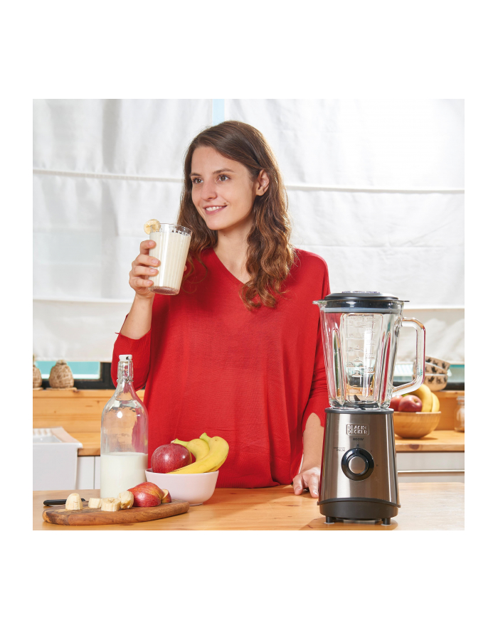 Blender kielichowy BLACK+DECKER BXJB800E ES9120020B (800W; kolor szary) główny