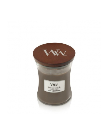 Świeca w szkle WoodWick średnia Sand & Driftwood 92378E (114mm x 98mm)