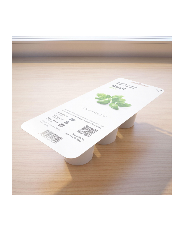 click and grow Click&Grow Kapsułki z nasionami Smart Soil Bazylia 3pak główny