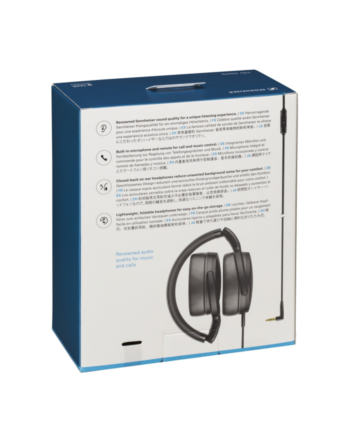 Słuchawki Sennheiser HD 400S 508598 (kolor czarny) główny