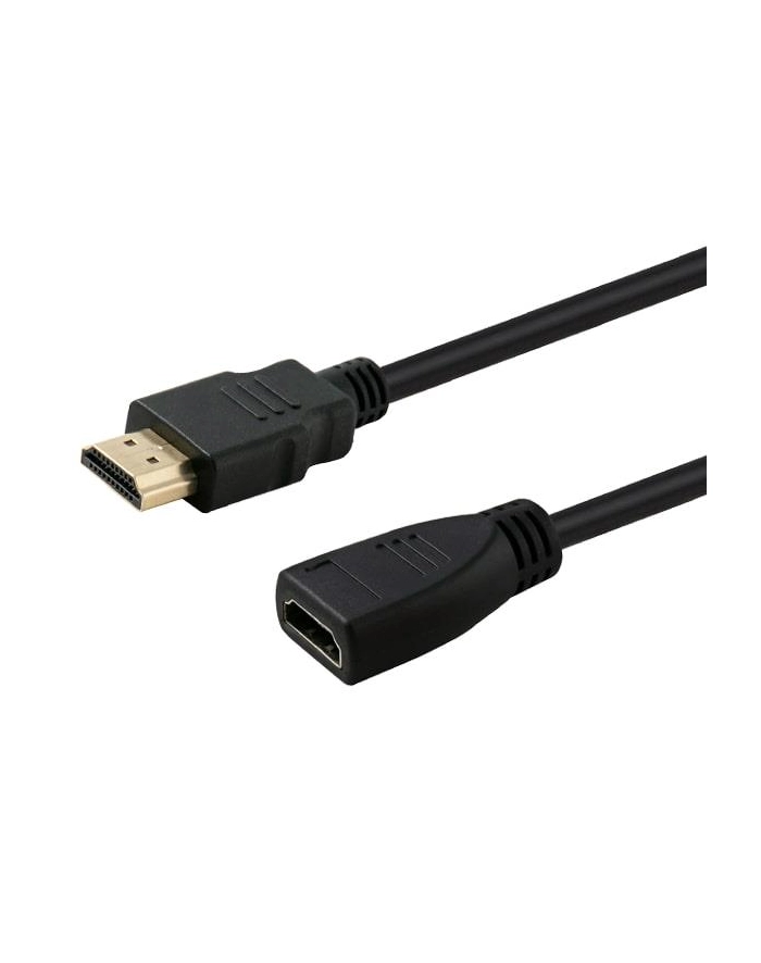 Przedłużacz z przesłoną SAVIO CL-132 (USB 20 typu A F - USB 20 typu A M; 2m; kolor czarny) główny