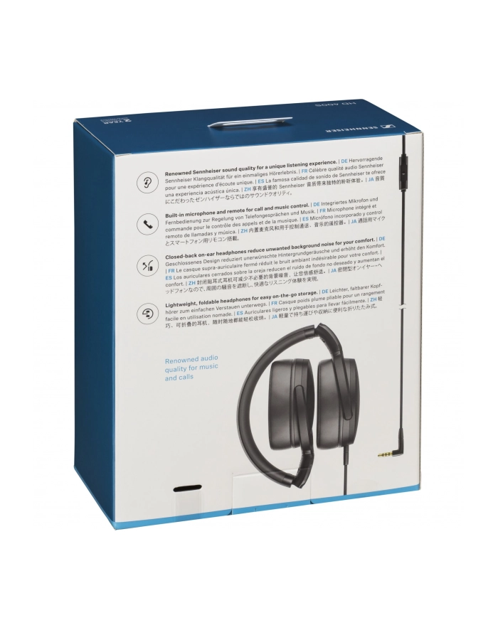 Słuchawki Sennheiser HD 400S 508598 (kolor czarny) główny