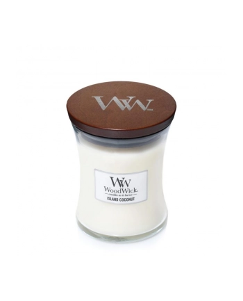 Świeca w szkle WoodWick średnia Island Coconut 92115E (114mm x 98mm) nr 2