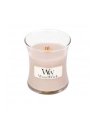 Świeca w szkle WoodWick mała Vanilla & Sea Salt 98191E (80mm x 70mm) - nr 1