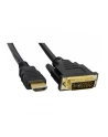 Kabel Akyga AK-AV-13 (DVI-I M - HDMI M; 3m; kolor czarny) - nr 2