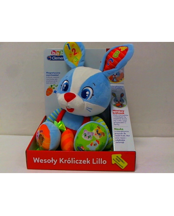 Clementoni Wesoły Króliczek Lillo 50073