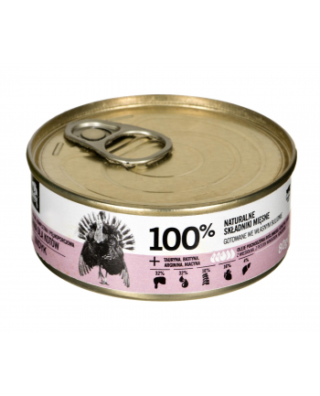 Puszka 3coty indyk Turkey Complete Cat Wet Food 80g