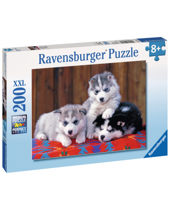ravensburger Puzzle 200el XXL Szczenięta Husky 128235