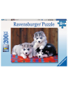 ravensburger Puzzle 200el XXL Szczenięta Husky 128235 - nr 5