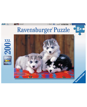 ravensburger Puzzle 200el XXL Szczenięta Husky 128235