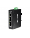 trendnet Przełącznik TI-G50 5-Port 1GB Przemysłowy Niezarządzalny DIN Rail - nr 2